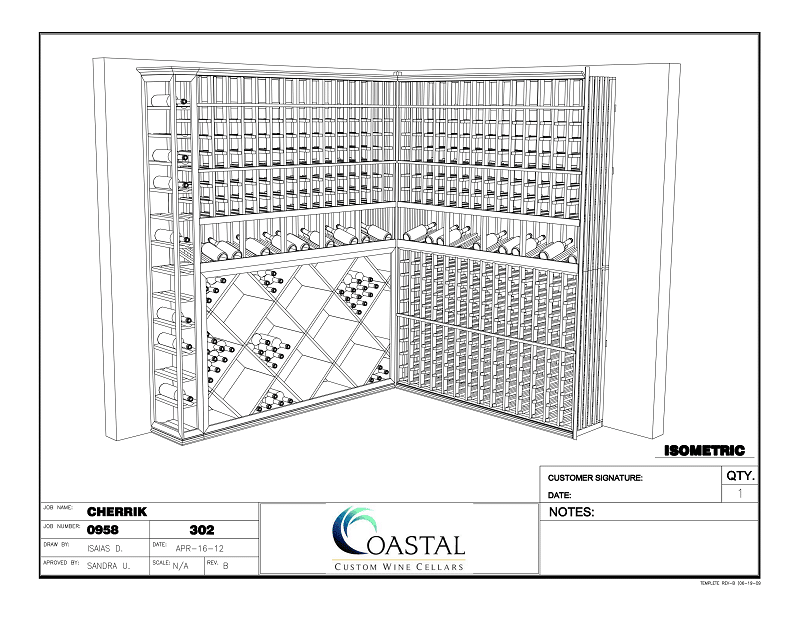 Wood Wine Racks for Custom Wine Cellars Missouri